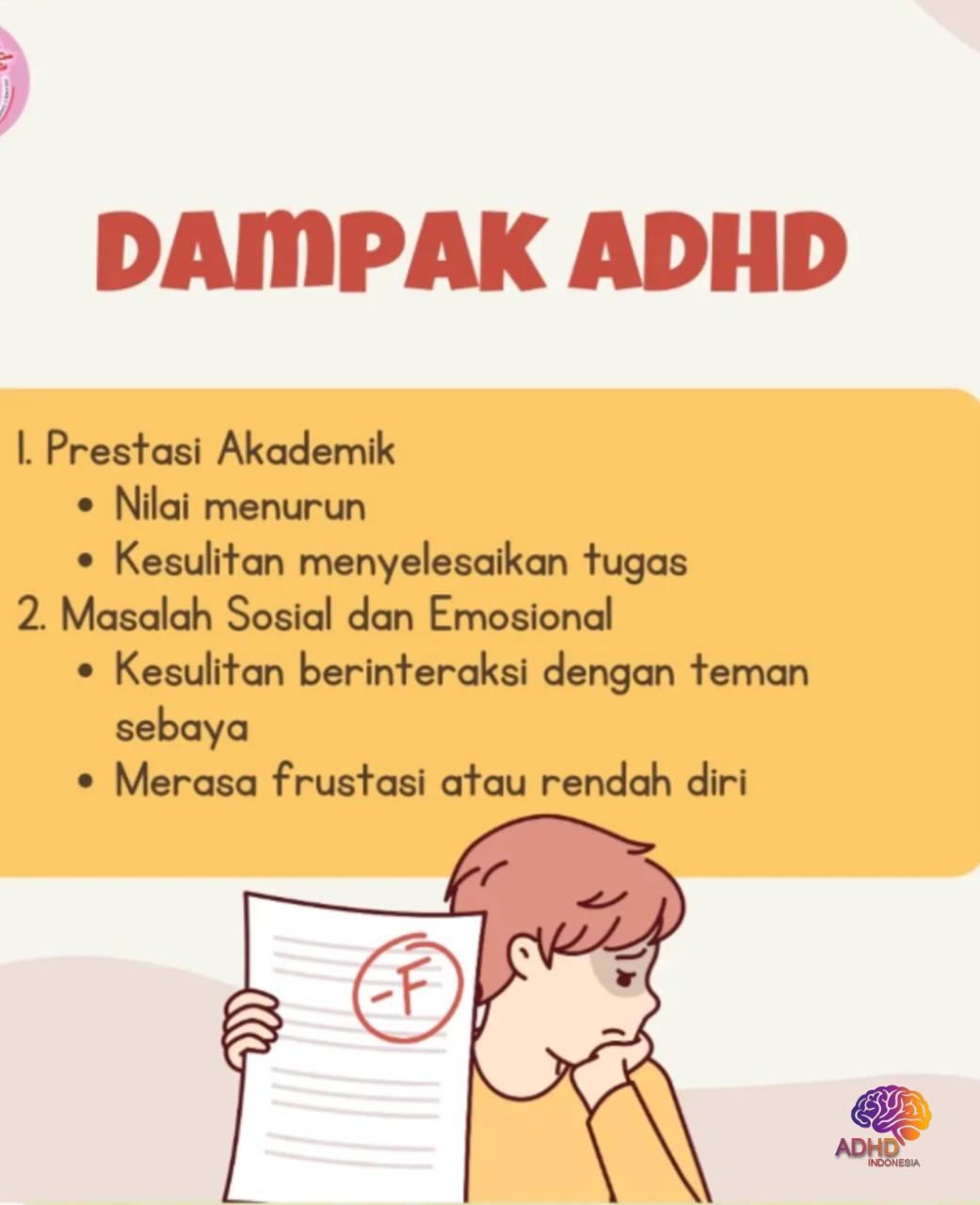 Dampak ADHD terhadap Proses Belajar Anak di Kota Tebing Tinggi